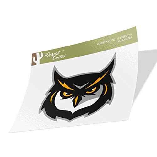 Kennesaw State University KSU Owls NCAA Vinyl Decal Laptop Water Bottle Car Scrapbook (Sticker - 00016A)