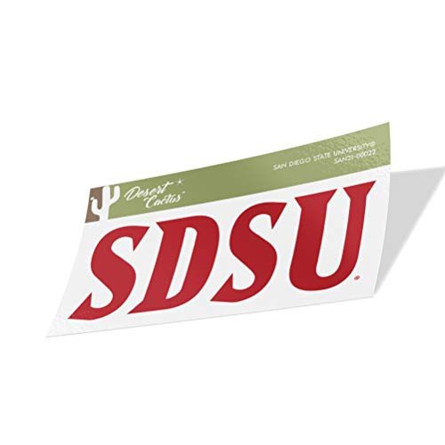 San Diego State University SDSU Aztecs NCAA Vinyl Decal Laptop Water Bottle Car Scrapbook (Sticker - 00022)