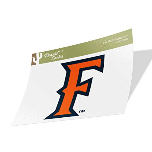 Cal State University Fullerton California CSUF Titans NCAA Vinyl Decal Laptop Water Bottle Car Scrapbook (Sticker - 00021)