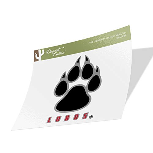 University of New Mexico UNM Lobos NCAA Vinyl Decal Laptop Water Bottle Car Scrapbook (Sticker - 005)