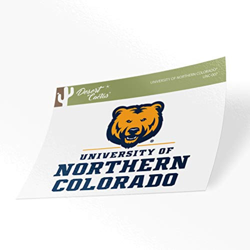 University of Northern Colorado UNC Bears NCAA Vinyl Decal Laptop Water Bottle Car Scrapbook (Sticker - 007)