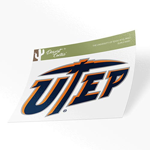 The University of Texas at El Paso UTEP Miners NCAA Vinyl Decal Laptop Water Bottle Car Scrapbook (Sticker - 00001)