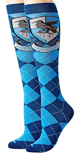 Harry Potter Ravenclaw Argyle Juniors Knee High Socks