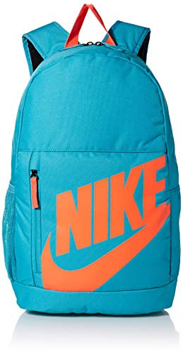 NIKE Youth Elemental Backpack - Fall'19, Teal Nebula/Black/Bright Crimson, Misc