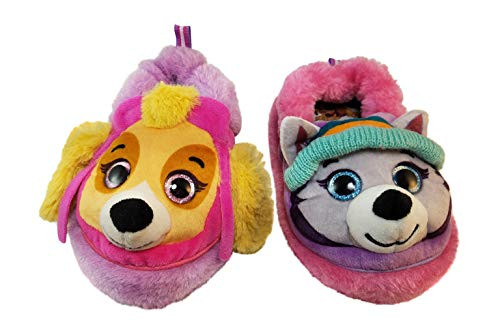 paw patrol plush slippers