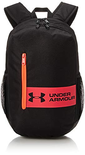 Under Armour Adult Roland Backpack , Black (004)/Versa Red , One Size Fits All