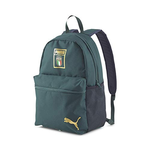 FIGC PUMA D.N.A Phase Backpack, Ponderosa Pine-Peacoat-Puma Team Gold (07707104)