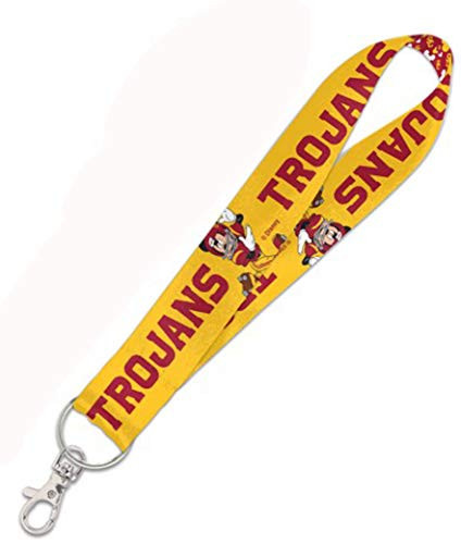 WinCraft University of Southern California USC Trojans Key Strap Key Chain with 2 Sided Print
