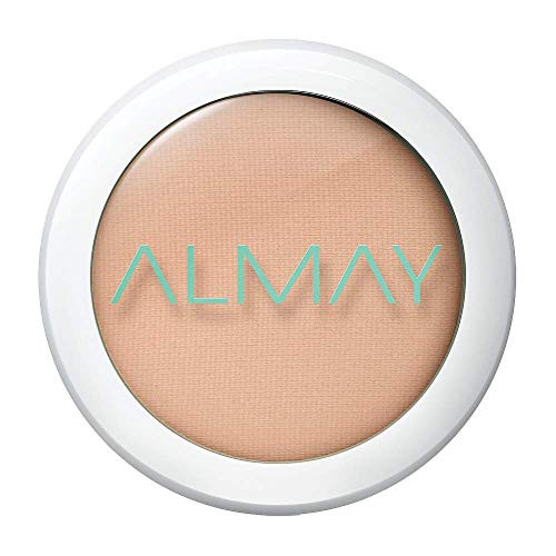 Almay Clear Complexion Pressed Powder, Hypoallergenic, Cruelty Free, Oil Free, Fragrance Free, Dermatologist Tested