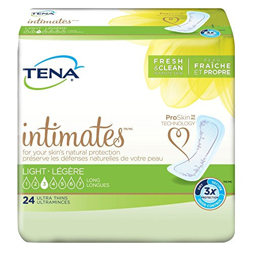 TENA Intimates Light Ultra Thin Pads Long 24 Count