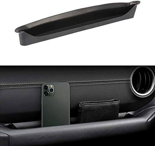 for Jeep JL GrabTray Passenger Storage Tray Organizer Grab Handle Accessory Box for 2018-2019 Jeep Wrangler JL JLU & 2020 Jeep Gladiator JT, Interior Accessories, Grab Handle Accessory, Black