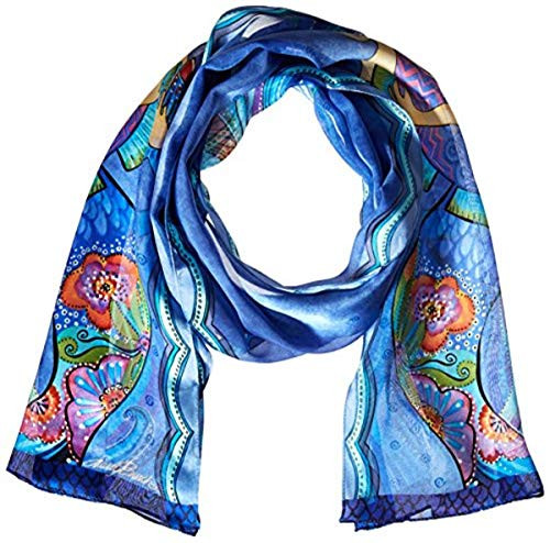 Laurel Burch Scarves, Sea Dreams Laurel Burch Scarves, Sea Dreams