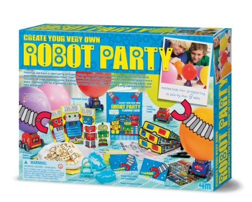 4M Create Your Own Robot Party Kit