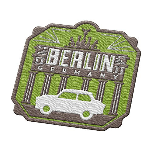 Vagabond Heart Berlin Germany Travel Patch - Brandenburg Gate / Great souvenir for backpacks and luggage / Backpacking and travelling badge. Vagabond Heart Berlin Germany Travel Patch - Brandenburg Gate / Great souvenir for backpacks and luggage / Backpacking and travelling badge.