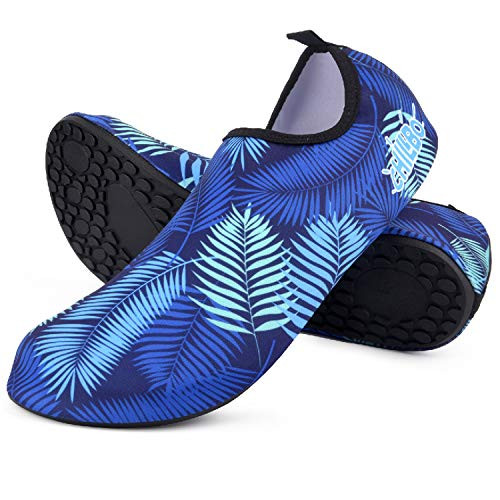 Chillbo Water Shoes for Women and Swimming Shoes for Men - Water Shoes 7 Vibrant Styles Slip-On Yoga Shoes for Women Aqua Shoes Water Shoes for Men and Sand Socks for Beach Swim Yoga Camping