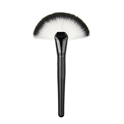 Wenettion Professional Single Makeup Brush Blush/Powder Sector Makeup Brush Soft Fan Brush Foundation Brushes Make Up Tool