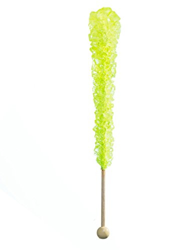 Rock Candy On a Stick, Light Green (Watermelon, 36 Count)