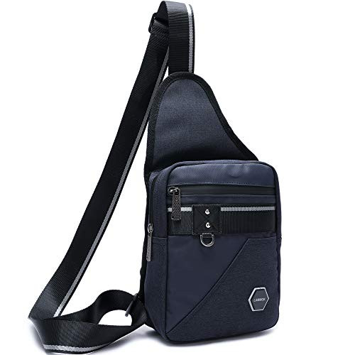 Sling Bags, iPad Sling Backpacks Chest Shoulder Bag Outdoor Crossbody Backpack Thin Daypacks for Travel Men Women