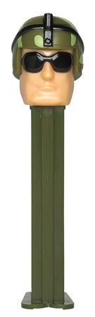 Pez Candy Dispenser Military Soldier: PEZ Heroes Series
