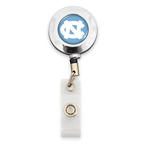 FTH North Carolina Tar Heels Badge Reel with Alligator Clip FTH North Carolina Tar Heels Badge Reel with Alligator Clip