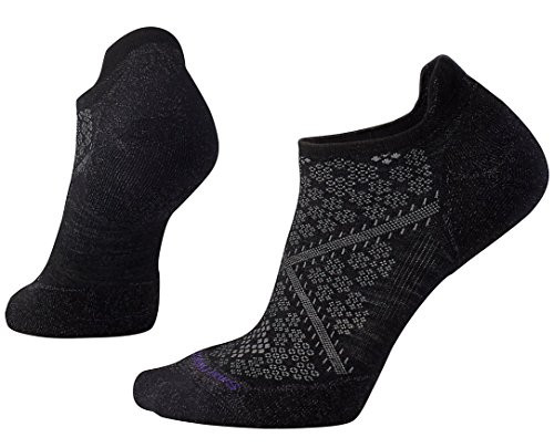 Smartwool Women's PhD Run Light Elite Micro Sock,Black,US M