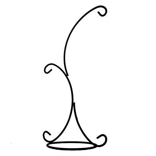 Awesomes Air Plant Stand/Flower Pot Stand Holder Iron Pothook Stand for Hanging Glass Terrarium (Human)