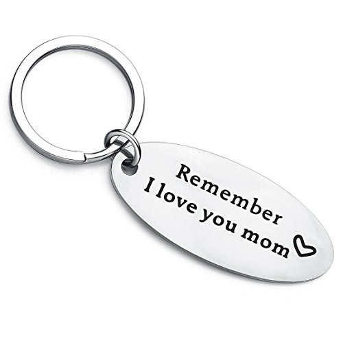 XYBAGS Mother's Day Keychain Gifts from Daughter Son - Remember I Love You Mom - Birthday Christmas Gift for Mom XYBAGS Mother's Day Keychain Gifts from Daughter Son - Remember I Love You Mom - Birthday Christmas Gift for Mom