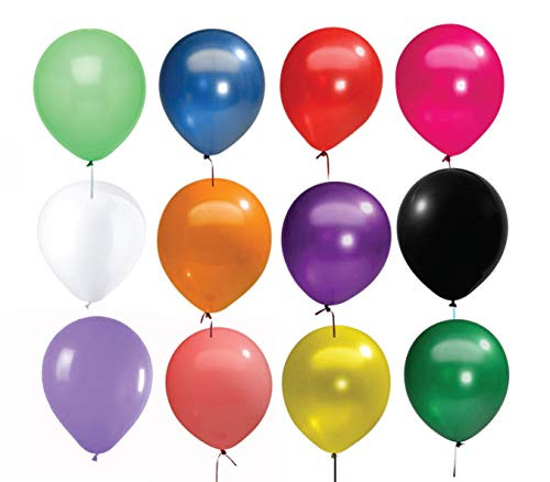 144 pieces 12 Inches latex Party Balloons in Assorted Colors