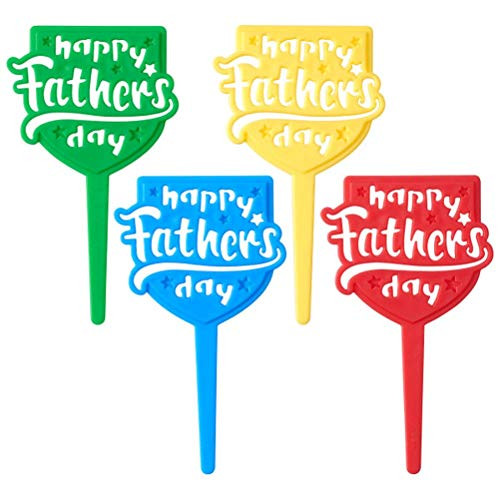 Happy Father's Day Cupcake Picks - 24 pc