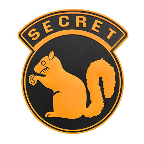 Morton Home Secret Squirrel Morale Patch - PVC (Yellow)
