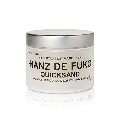 Hanz de Fuko Quicksand: Premium Mens Hair Styling Wax and Dry Shampoo Combo with Ultra-Matte Finish (2oz)