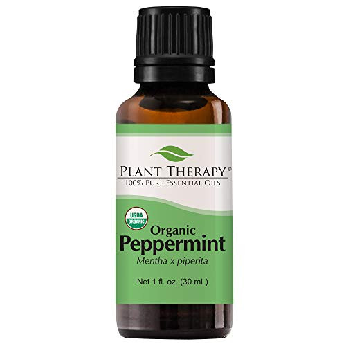 Plant Therapy Peppermint Organic Essential Oil 100% Pure, USDA Certified Organic, Undiluted, Natural Aromatherapy, Therapeutic Grade 30 mL (1 oz) Plant Therapy Peppermint Organic Essential Oil 100% Pure, USDA Certified Organic, Undiluted, Natural Aromatherapy, Therapeutic Grade 30 mL (1 oz)