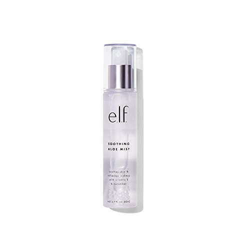 e.l.f. Soothing Aloe Facial Mist Lightweight, Long Lasting, Refreshing Hydrates, Soothes, Invigorates Enriched with Aloe and Vitamin E 2.7 Fl Oz