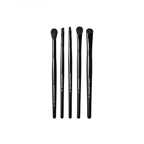 e.l.f. Smoky Eye Brush Kit, Synthetic, 5Piece Set
