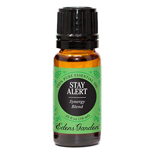 Edens Garden Stay Alert Essential Oil Synergy Blend, 100% Pure Therapeutic Grade (Highest Quality Aromatherapy Oils- Congestion & Energy), 10 ml Edens Garden Stay Alert Essential Oil Synergy Blend, 100% Pure Therapeutic Grade (Highest Quality Aromatherapy Oils- Congestion & Energy), 10 ml