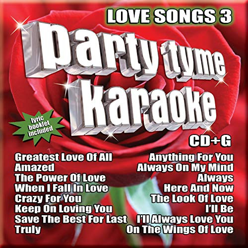 Party Tyme Karaoke - Love Songs 3 (16-song CD+G)