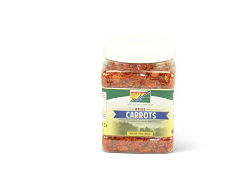 Mother Earth Products Dried Carrots, Quart Jar