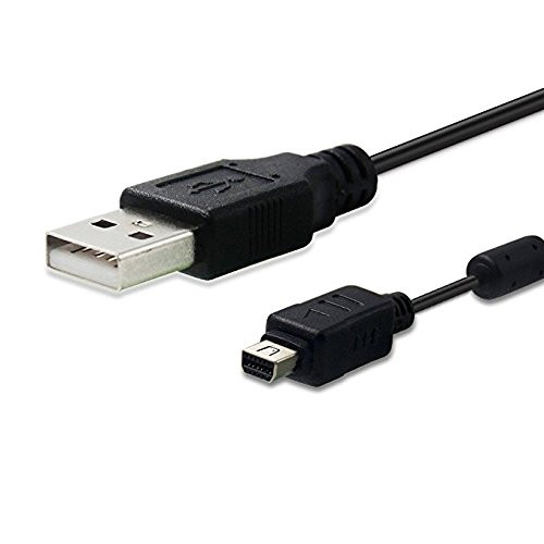 ONECES High Grade USB cable for Olympus Digital Cameras - USB CABLE CB-USB5/CB-USB6 - Works with Olympus