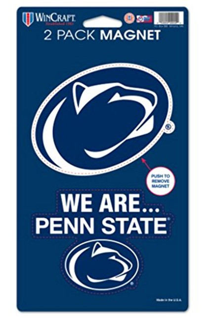 WinCraft NCAA Penn State University Nittany Lions 2-Pack Die Cut Magnet Set WinCraft NCAA Penn State University Nittany Lions 2-Pack Die Cut Magnet Set