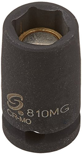 Sunex 810mg 1/4-Inch Drive 5/16-Inch Magnetic Impact Socket