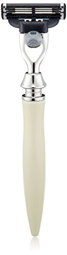êShave 3 Blade Shaving Razor, Ivory