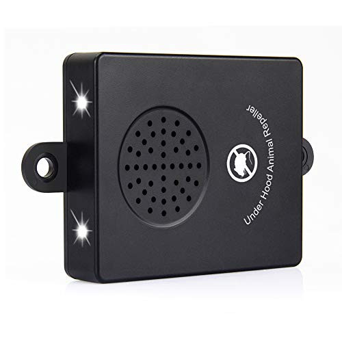 Vensmiles Under Hood Animal Repeller Rodent Repellent for Cars Ultrasonic Mouse Deterrent Defense Keep Shake Mice Rat Squirrel Cats Out of Cars Engines and Vehicle with LED Strobe Lights Vensmiles Under Hood Animal Repeller Rodent Repellent for Cars Ultrasonic Mouse Deterrent Defense Keep Shake Mice Rat Squirrel Cats Out of Cars Engines and Vehicle with LED Strobe Lights