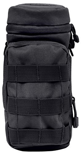 Rothco MOLLE Compatible Water Bottle Pouch, Black