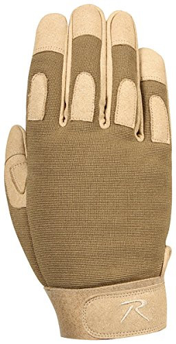 Rothco Lightweight All Purpose Duty Gloves, Coyote Brown, M