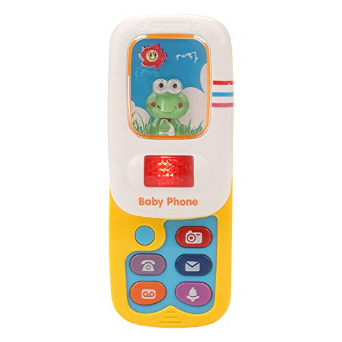 Cell Phone Toy Multi-Functional Mobile Study Phone Education Music Learning Game Play Cellphone Like for Baby Kids Xmas Gift