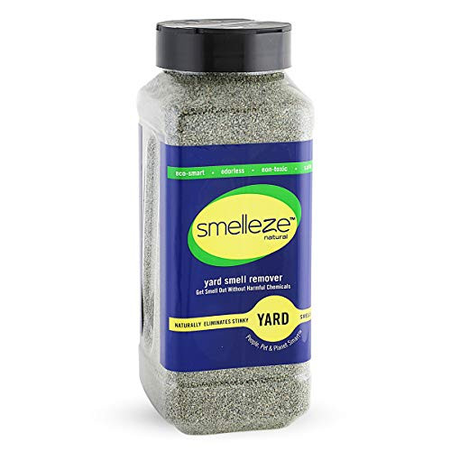 SMELLEZE Natural Yard Odor Remover Deodorizer: 2 lb. Granules Eliminates