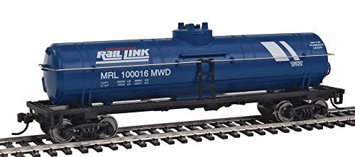 Walthers Trainline HO Scale Model Tank Car Montana Rail Link #100016