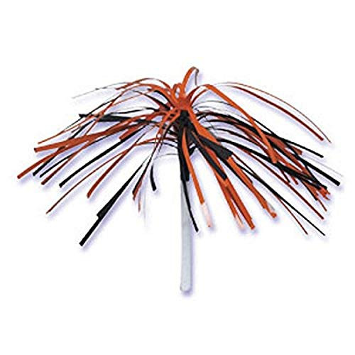 Oasis Supply Cupcake/Cake Decorating Tinsel Picks, 4-Inch, Halloween, Set of 6