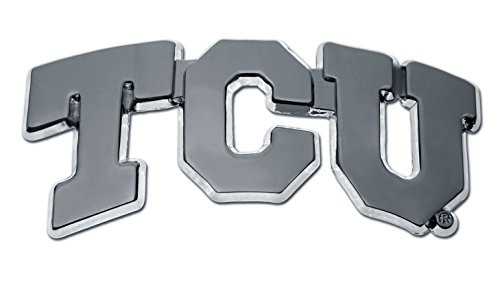 Elektroplate Texas Christian University (TCU) Emblem Elektroplate Texas Christian University (TCU) Emblem