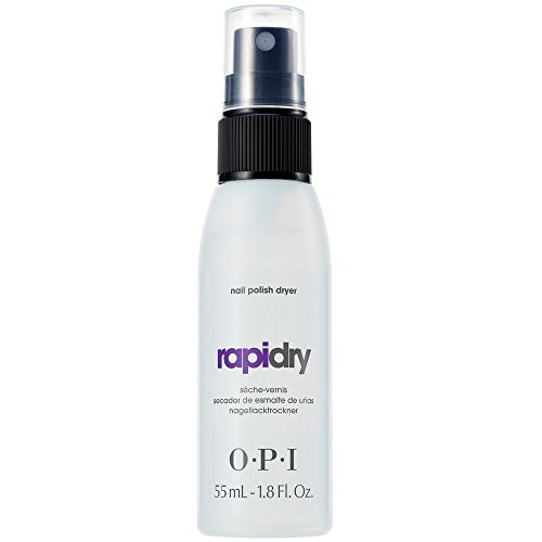 OPI Nail Polish Fast Drying Top Coat Spray, RapiDry, 1.8 Fl Oz